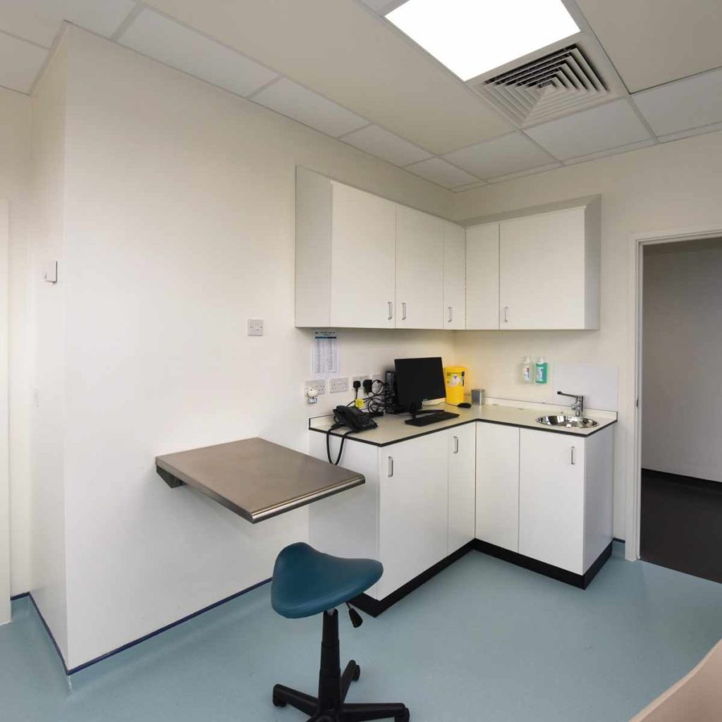 A consulting room at The Ralph