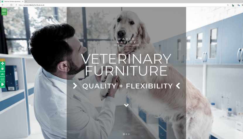 New veterinary furniture website